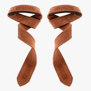 Leather weightlifting straps