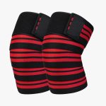 Weightlifting knee wraps