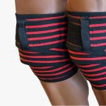 Wrap around knee support